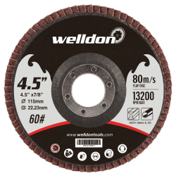 Welldon Flap Disc Calcined Aluminium Oxide