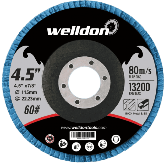 Welldon Flap Disc Zirconium Oxide