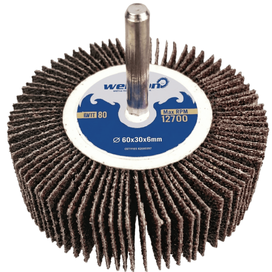 Welldon Flap Wheel Abrasive Mops