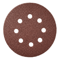 Welldon Paper Backing Aluminum Oxide Brown Color Disc