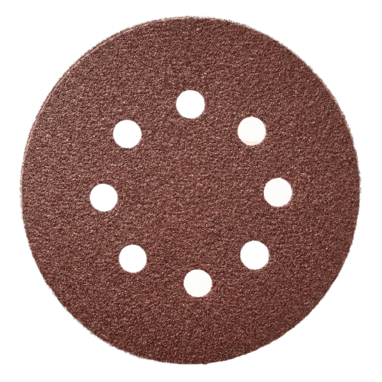 Welldon Paper Backing Aluminum Oxide Brown Color Disc