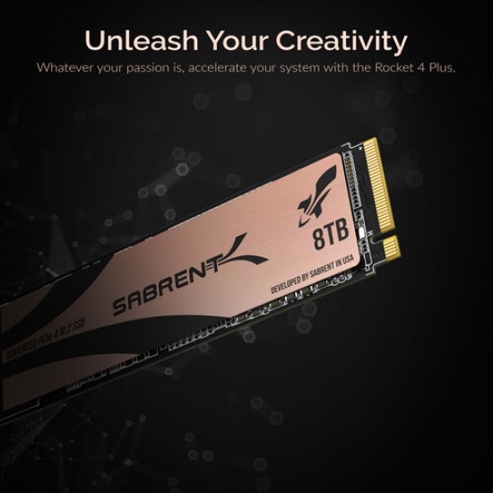 Sabrent Rocket 4 PLUS NVMe PCIe 4.0 M.2 2280 Internal SSD