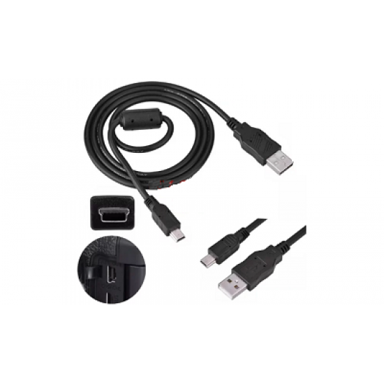 Data Cable Charger Mini USB 2.0 5pin 1 Meter Data Cable Charger Mini USB 2.0 5pin 1 Meter
