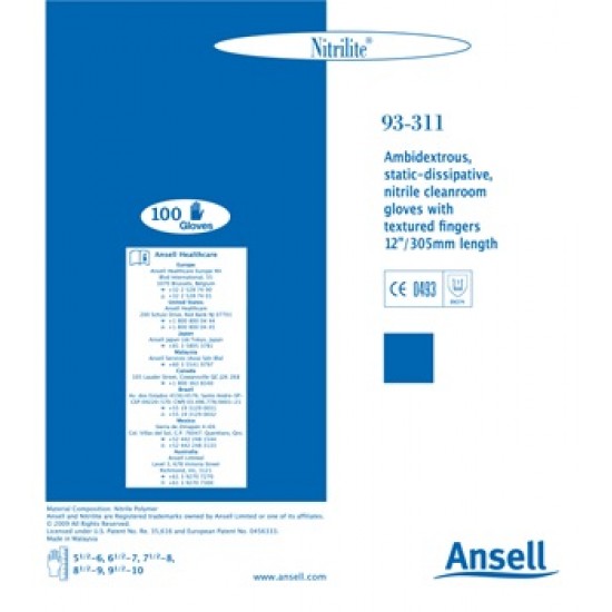 Ansell Nitrilete Nitrile Glove 93-311