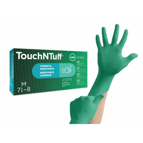 Ansell Touch N Tuff Nitrile Glove, 92-600