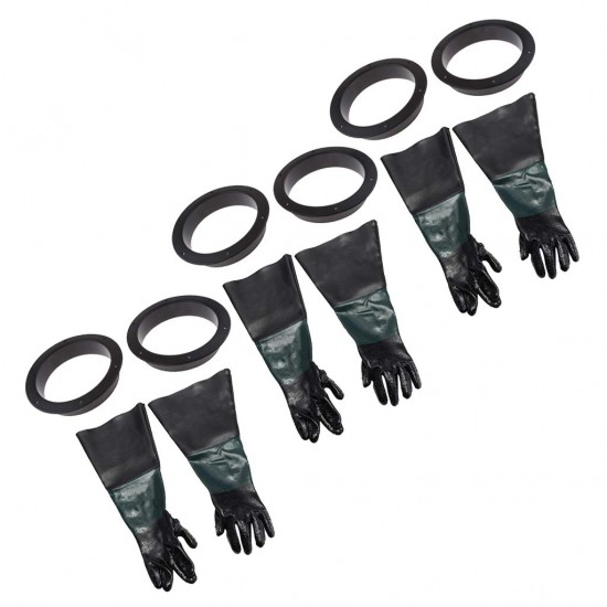 Black Long Glove for Cabinet