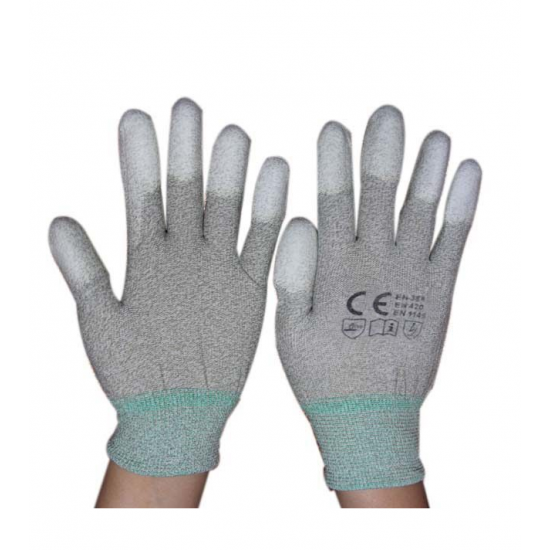 ESD Antistatic PU Coated Top Fit Glove