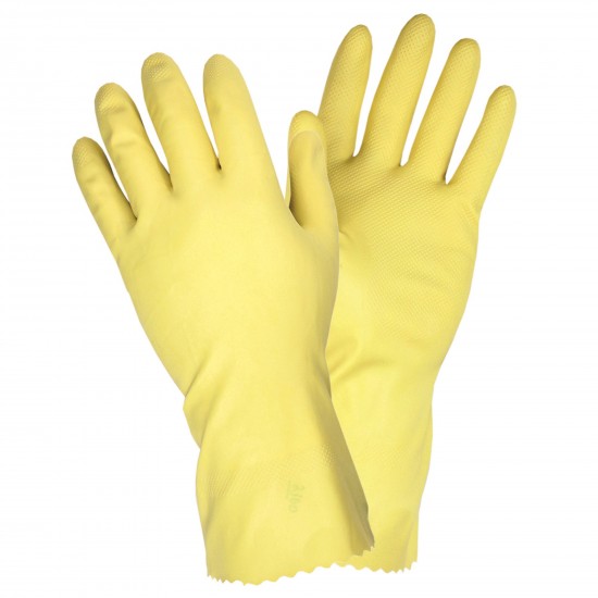 Chemical Resistant Latex Glove Yellow