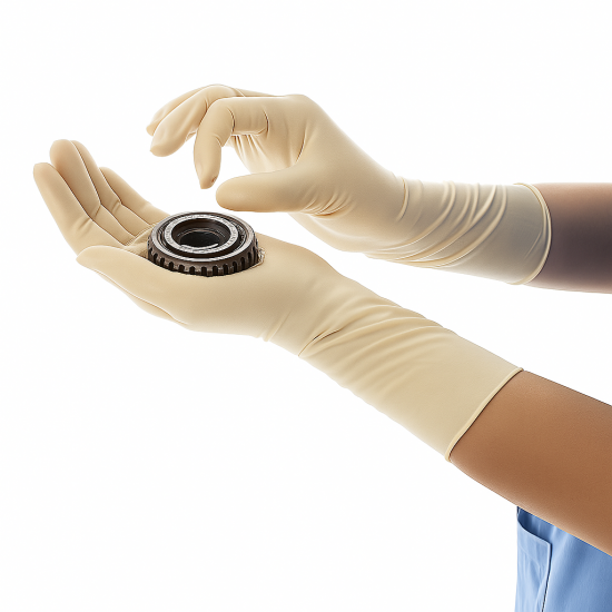 Nitrile Glove Edukleen Cleanroom 12" inch Textured