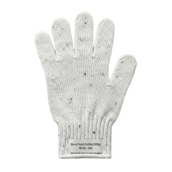 Glove Hand Knitted 600gr, White - Mix