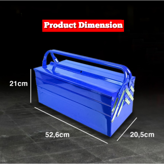 KENMASTER 3 stacks  Steel Toolbox