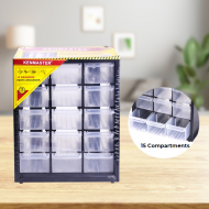 KENMASTER 15 Compartment Drawer Rack