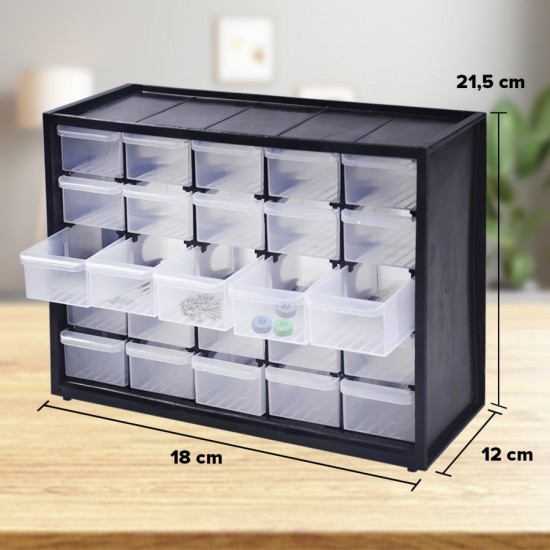 KENMASTER 25 Compartment Drawer Rack