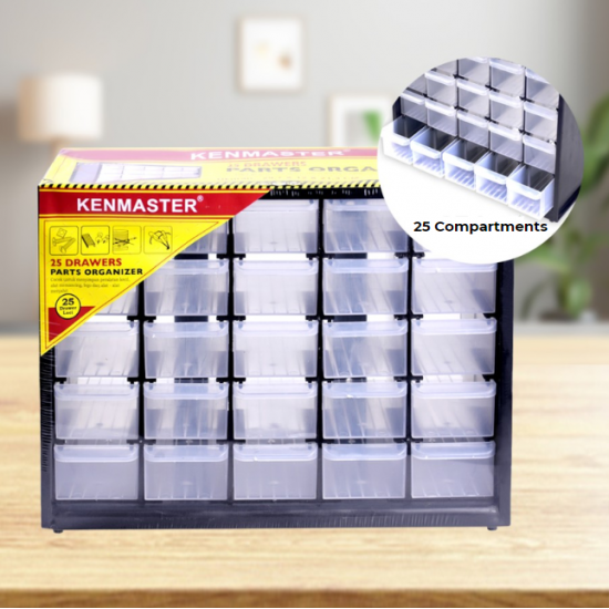 KENMASTER 25 Compartment Drawer Rack