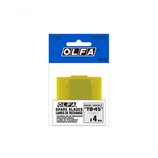 OLFA Spare Blade TB-45 (4pcs pack) X01-0101 XB18( 360-7372) 360-7372