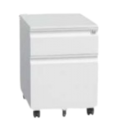 Office Cabinet Steel File 3 Drawer Mobile HY-MFC-002 Black 600 (H) × 390 (W) × 500 (D) mm