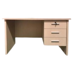 Office Table w/ Hanging Drawer (Used) 150 (W) × 70 (D) × 75 (H) cm