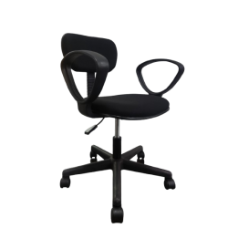 Office Chair Adjustable XTY01 w/ Arm Rest, Black
