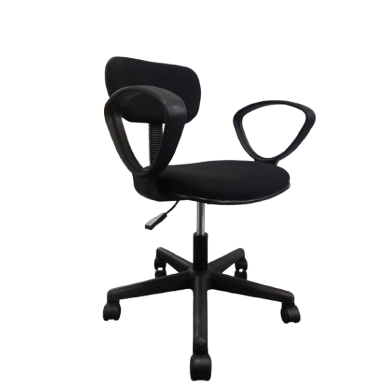 Office Chair Adjustable XTY01 w/ Arm Rest, Black