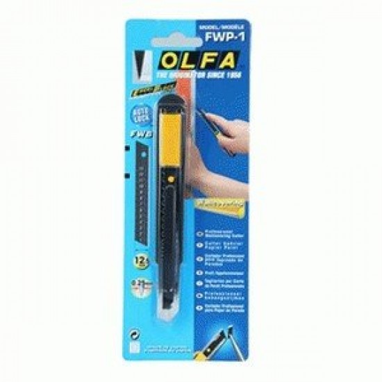 OLFA 12.5mm Snap-Off blade wall paper cutter FWP-1 X01-0037 145B(360-7666) 360-7666