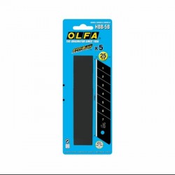 OLFA 25mm Spare Blade HBB-5B(5pcs pack with blister pack) X01-0043 HBB5K(336-7177) 336-7177