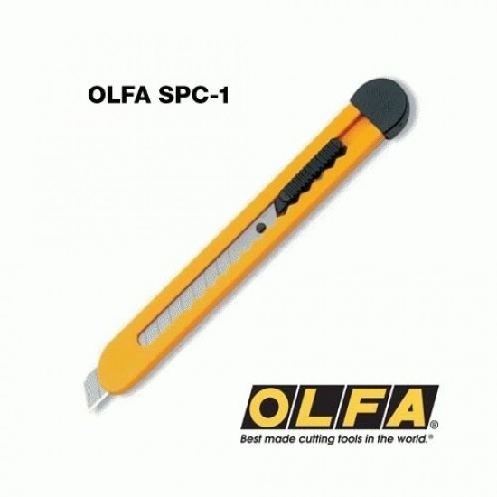 OLFA 9mm Snap-Off blade cutter SPC-1 X01-0006 142BY(808-5493) 808-5493