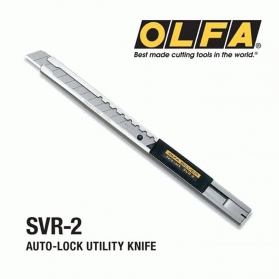 OLFA 9mm Snap-Off blade cutter SVR-2 X01-0007