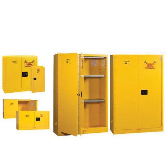 Cabinet Flammable Safety Yellow