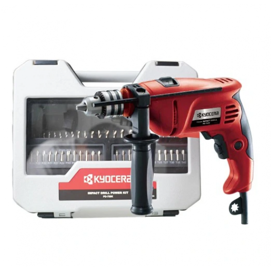 KYOCERA Impact Drill PD-750K + Kit 