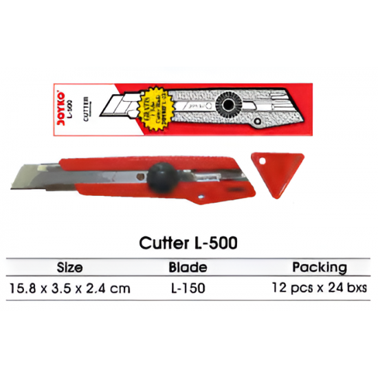 Joyko Cutter Knife L-500 18mm