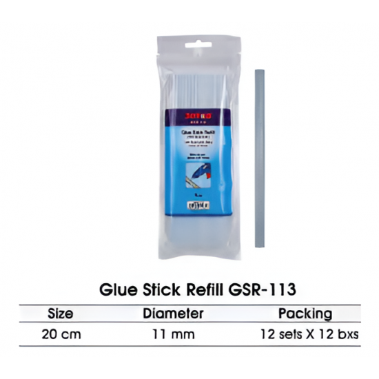 Joyko Glue Gun Stick GSR-113 11 x 200mm Joyko Glue Gun Stick GSR-113 11 x 200mm