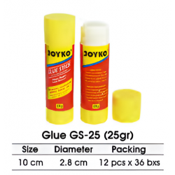 Joyko Glue Stick 25gr Joyko Glue Stick 25gr