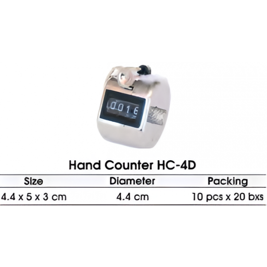 Joyko Hand Tally Counter HC-4D Joyko Hand Tally Counter HC-4D