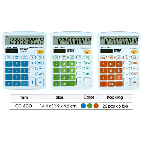 Stationary Joyko Calculator CC-8CO Stationary Joyko Calculator CC-8CO