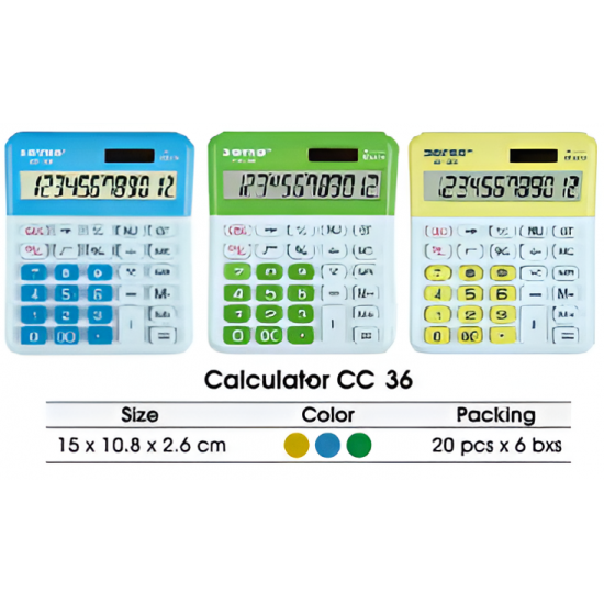 Stationary Joyko Calculator CC-36