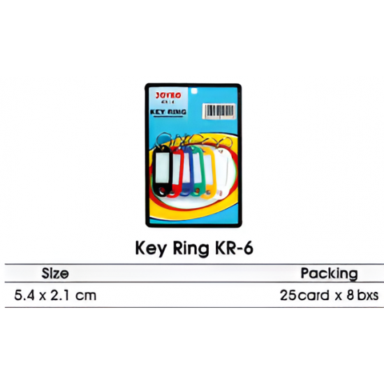 Stationary Joyko Key Tag KR-6 Stationary Joyko Key Tag KR-6