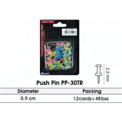 Joyko Wall Push Pin PP-30TR   Joyko Wall Push Pin PP-30TR