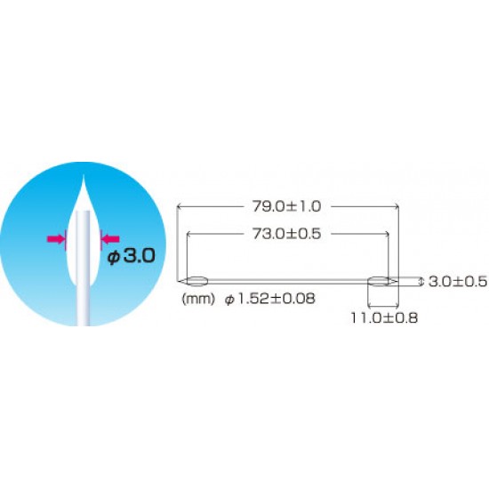 Cleanroom Swabs HUBY-340 BB-003