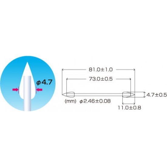 Cleanroom Swabs HUBY-340 CA-003