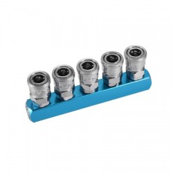 Coupler Straight 5 Way