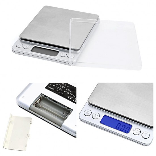 Digital Scale 500g x 0.01g 100x100mm Digital Scale 500g x 0.01g 100x100mm