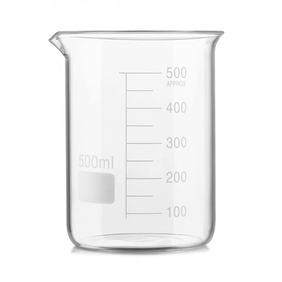 Glass Beaker 500ml Glass Beaker 500ml