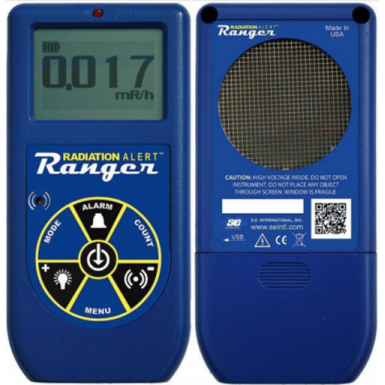 Survey Meter Ranger Radiation Alert w/ Certificate Calibration Survey Meter Ranger Radiation Alert w/ Certificate Calibration