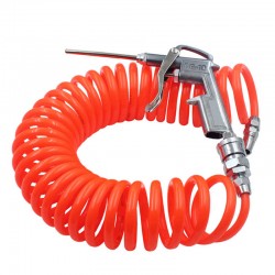 Air Gun with Spiral Hose