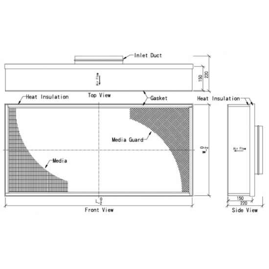Disposable Capacity HEPA FILTER Disposable Capacity HEPA FILTER