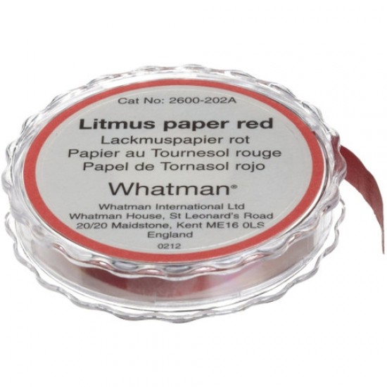 Whatman Litmus Paper Red 2600-202A