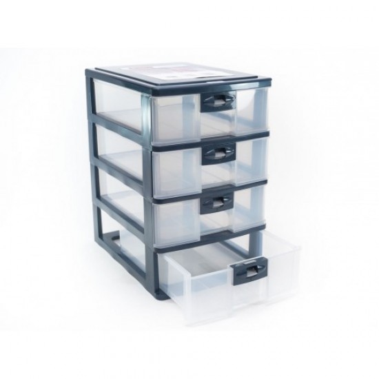 Container Presa A4 4 Drawer