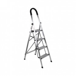 Ladder Alu Slim Wide 4-Steps Krisbow Ladder Alu Slim Wide 4-Steps Krisbow
