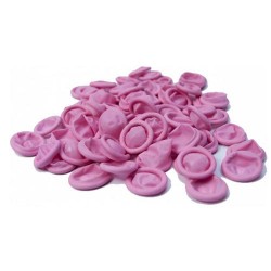 ESD Antistatic Latex Finger Cots Pink ESD Antistatic Latex Finger Cots Pink